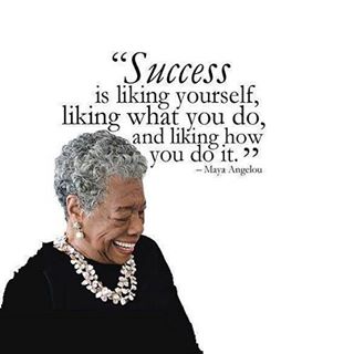 success quote by maya angelou